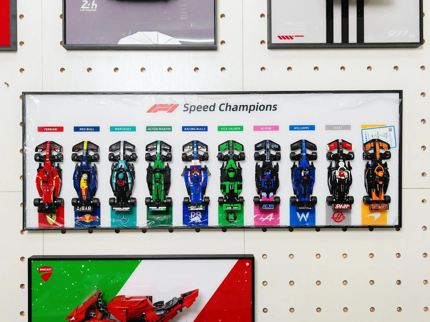 The Ultimate Wall Display for Diecast & Racing Car Models