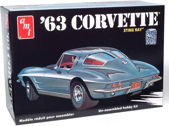 1963 Chevy Corvette 1:25 Scale Model kit