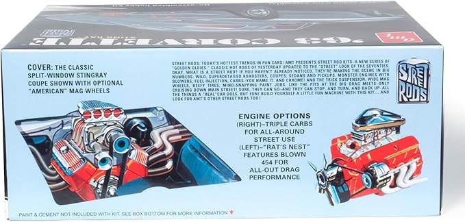 1963 Chevy Corvette 1:25 Scale Model kit