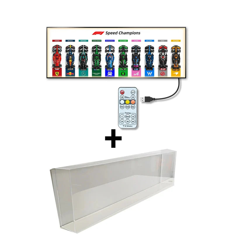 The Ultimate Wall Display for Diecast & Racing Car Models