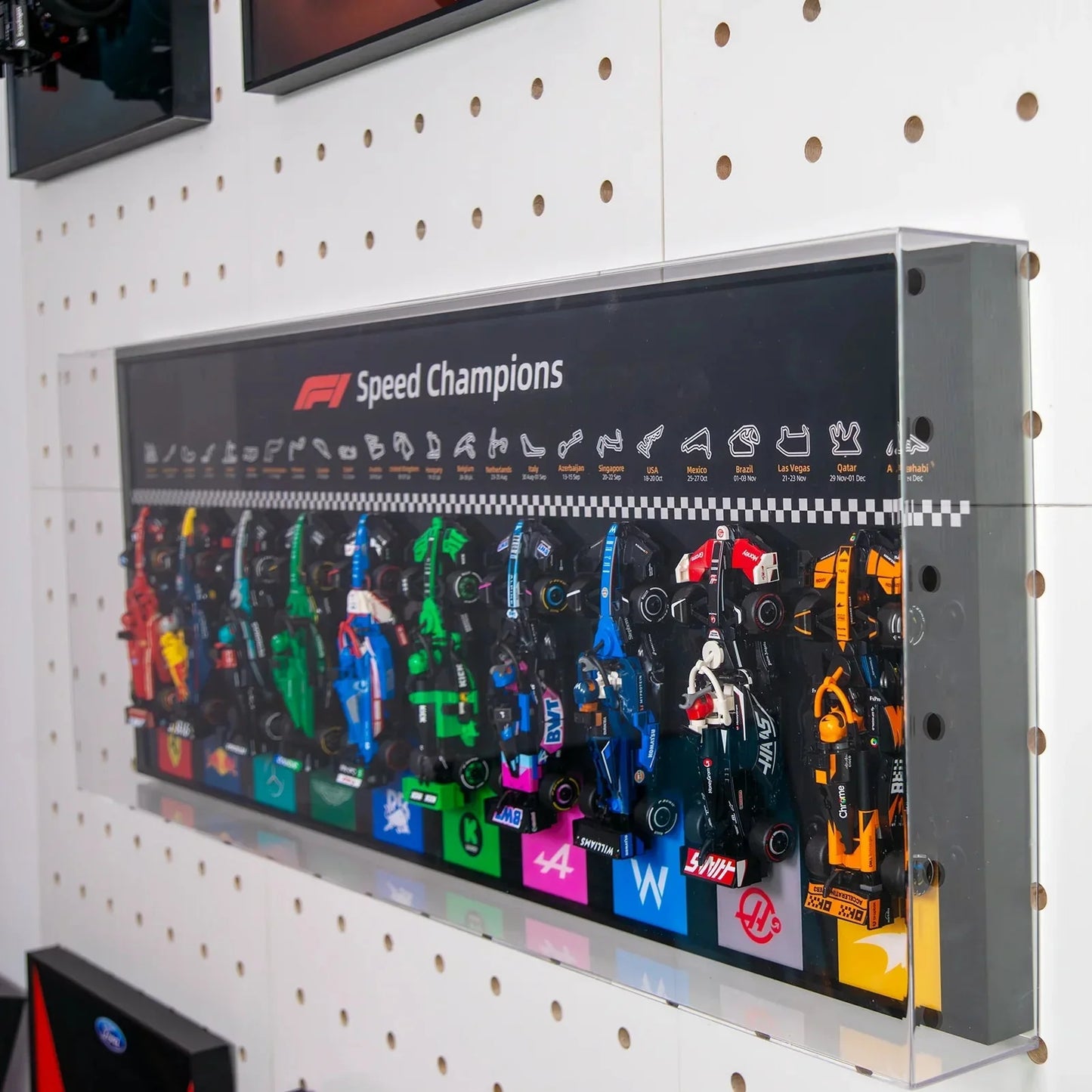 The Ultimate Wall Display for Diecast & Racing Car Models